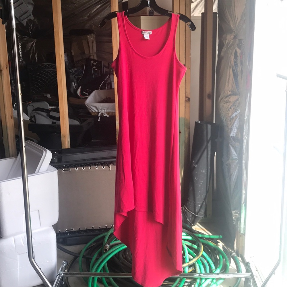Body Central hi-low fustia dress.  Size M.